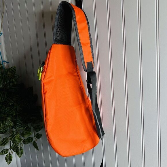 Soldier Blade Waterproof Sling Shoulder Bag Backpack Adjustable Strap Orange - Picture 3 of 7